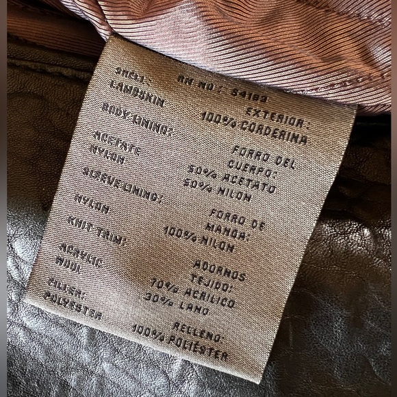 Marc New York Andrew Marc Large Black Lambskin Leather - Picture 12 of 12